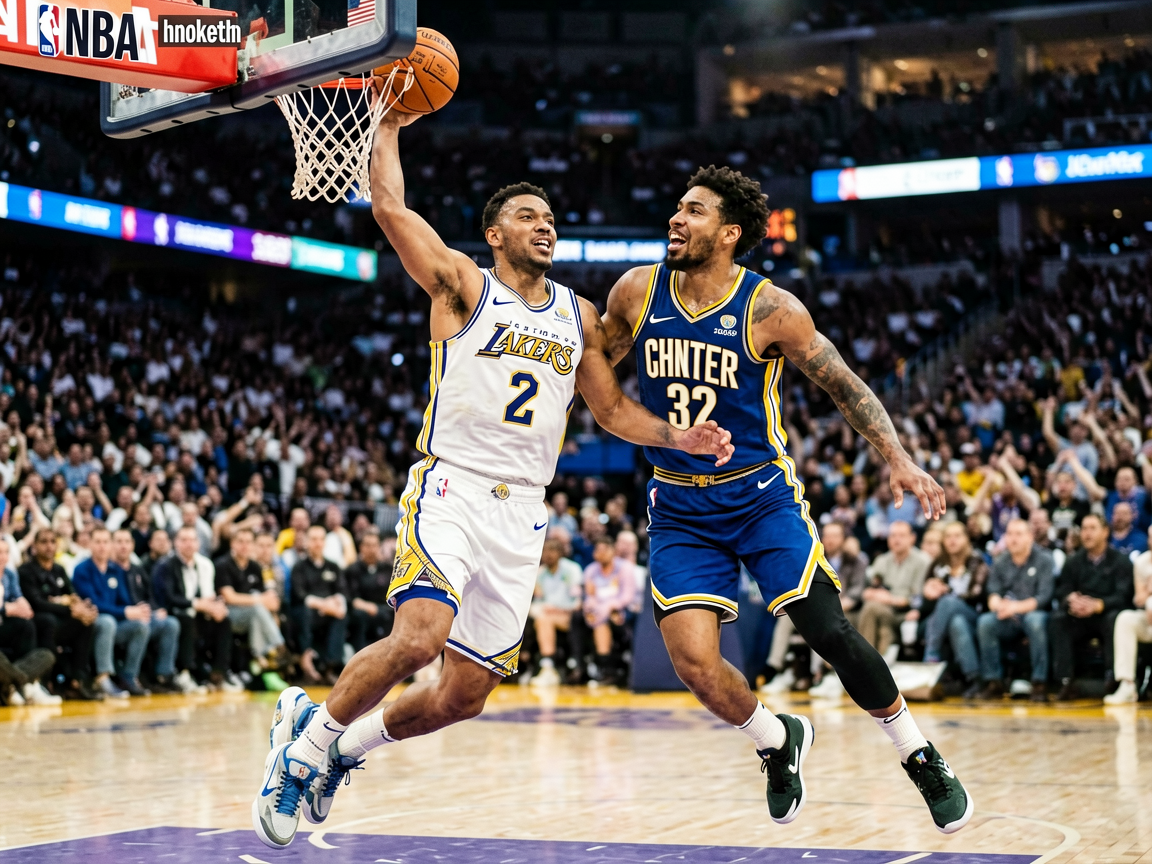 NBA篮球比赛激烈对抗瞬间